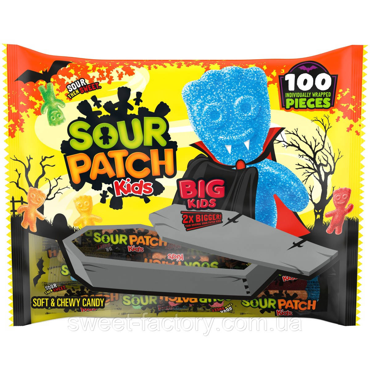 Мармелад Sour Patch Kids Big 100s 550g