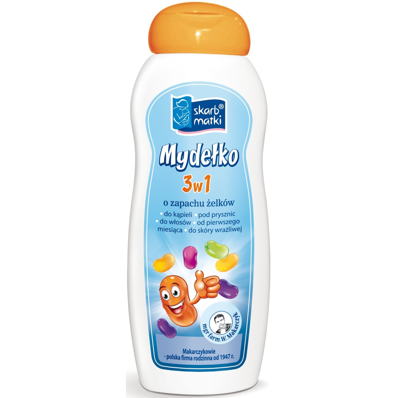 Мило 3в1 з ароматом желейок Skarb Matki 250 мл, фото 1