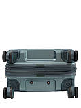 Набір валіз Франція (L M S-3шт) полікарбонат зелений/Airtex 649, фото 8