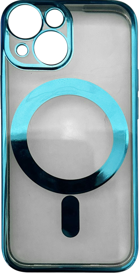 Силікон iPhone 13 mini blue bamper MS