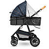 Коляска універсальна 2в1 Lionelo Amber Navy Blue Синя, фото 9