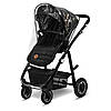 Коляска універсальна 2в1 Lionelo Amber Lovin Чорна, фото 7