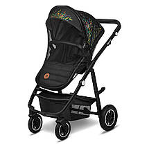 Коляска універсальна 2в1 Lionelo Amber Dreamin Чорна, фото 3