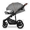 Коляска універсальна 3в1 Lionelo Mari Tour Grey Stone Сіра, фото 7