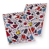 Пакет із прорубною ручкою розмір 28х42 "Бренд фешн" ХВГ 50 шт/уп. пакет із прорізною ручкою, пакет "банан", фото 2