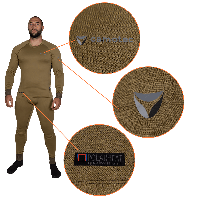 Термобілизна тактична CamoTec Polarheat Quadro Stretch 3.0 Tan 7295, фото 3