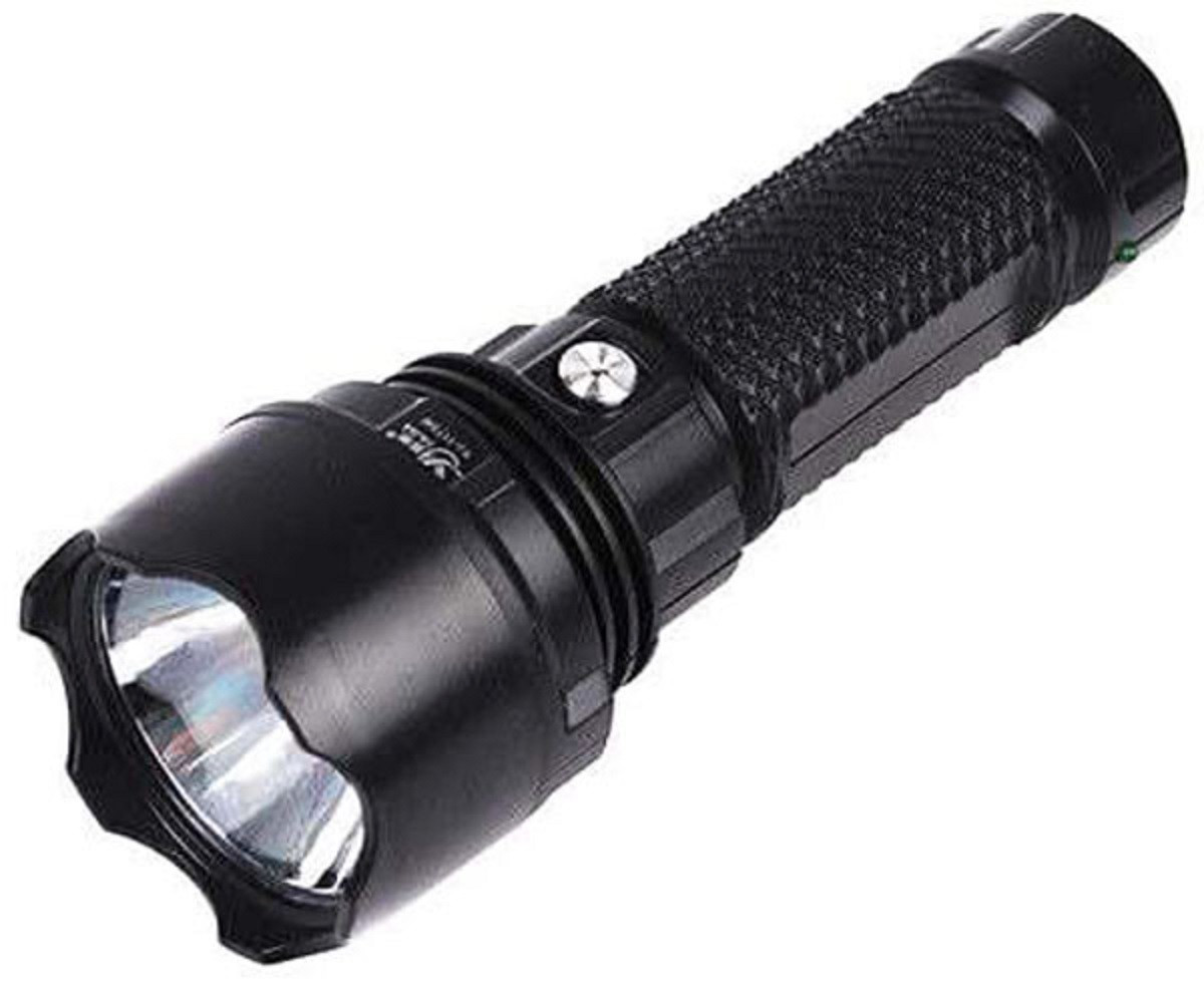 Ліхтар акумуляторний Yajia 1 LED 1W чорний