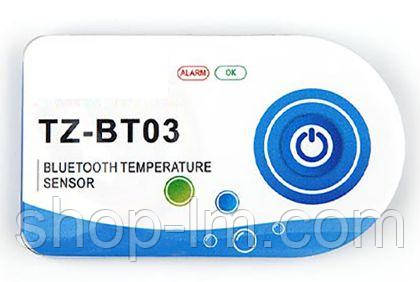 Реєстратор температури Tempu TZONE TZ-BT03 з Bluetooth, 53248 вимірів, діапазон від -20°C до +60°C; ±0.5°C, IP67