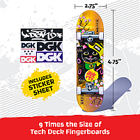 Хендборд Tech Deck DGK Skateboards Golden Luck Cat, фото 4