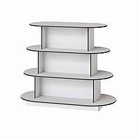 Стелаж каскадний острівний для магазину