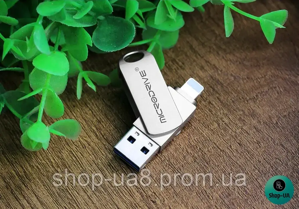 Флешка для айфона 256 Гб (Usb 3.0) Флешка для iPhone, iPad, макбука ...
