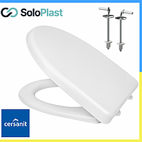 Сидіння для унітаза з металевим кріпленням 365х445 Кришка унітаза Cersanit EKO Сидіння для унітаза KOLO