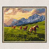 Картина за номерами Тварини. Вільні коні 40*50 см Ідейка KHO 6609, фото 5