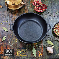 Сковорода чавунна Maysternya з двома ручками 28см Т104