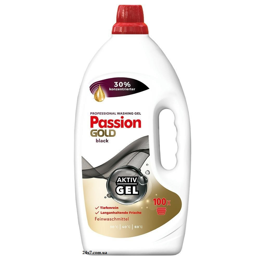 Гель для прання Passion Gold Black 4 л 100 прань