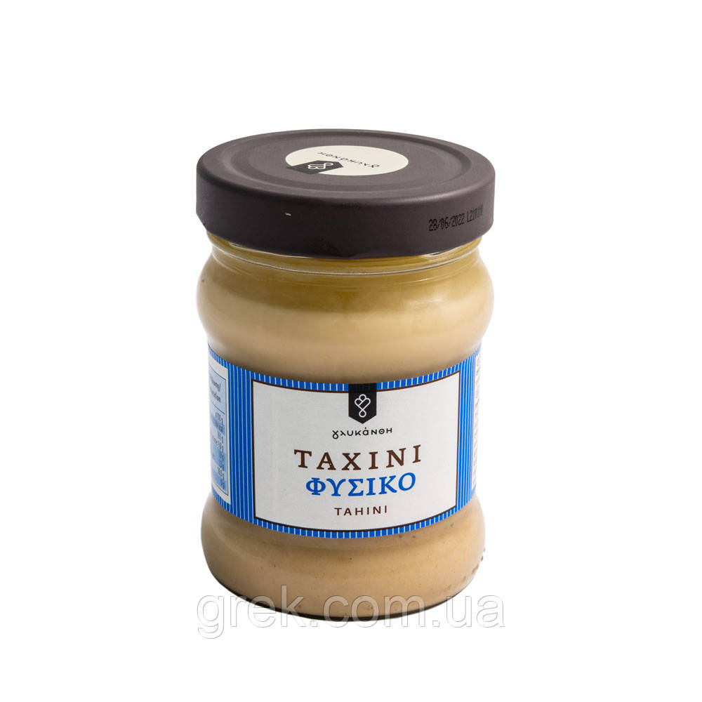 Тахіні (кунжутна паста) класична GLYKANTHI 300 г, фото 1