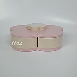 Складна цукерниця Candy Box Pattern Rotating на 5 відділень TV-367-Pink, фото 4