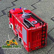 Пожежна машина на радіоуправлінні STOP-FIRE | Машинка ДСНС на пульті радіокерування | на акумуляторі, фото 4