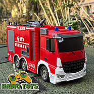 Пожежна машина на радіоуправлінні STOP-FIRE | Машинка ДСНС на пульті радіокерування | на акумуляторі, фото 2