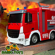 Пожежна машина на радіоуправлінні STOP-FIRE | Машинка ДСНС на пульті радіокерування | на акумуляторі, фото 7