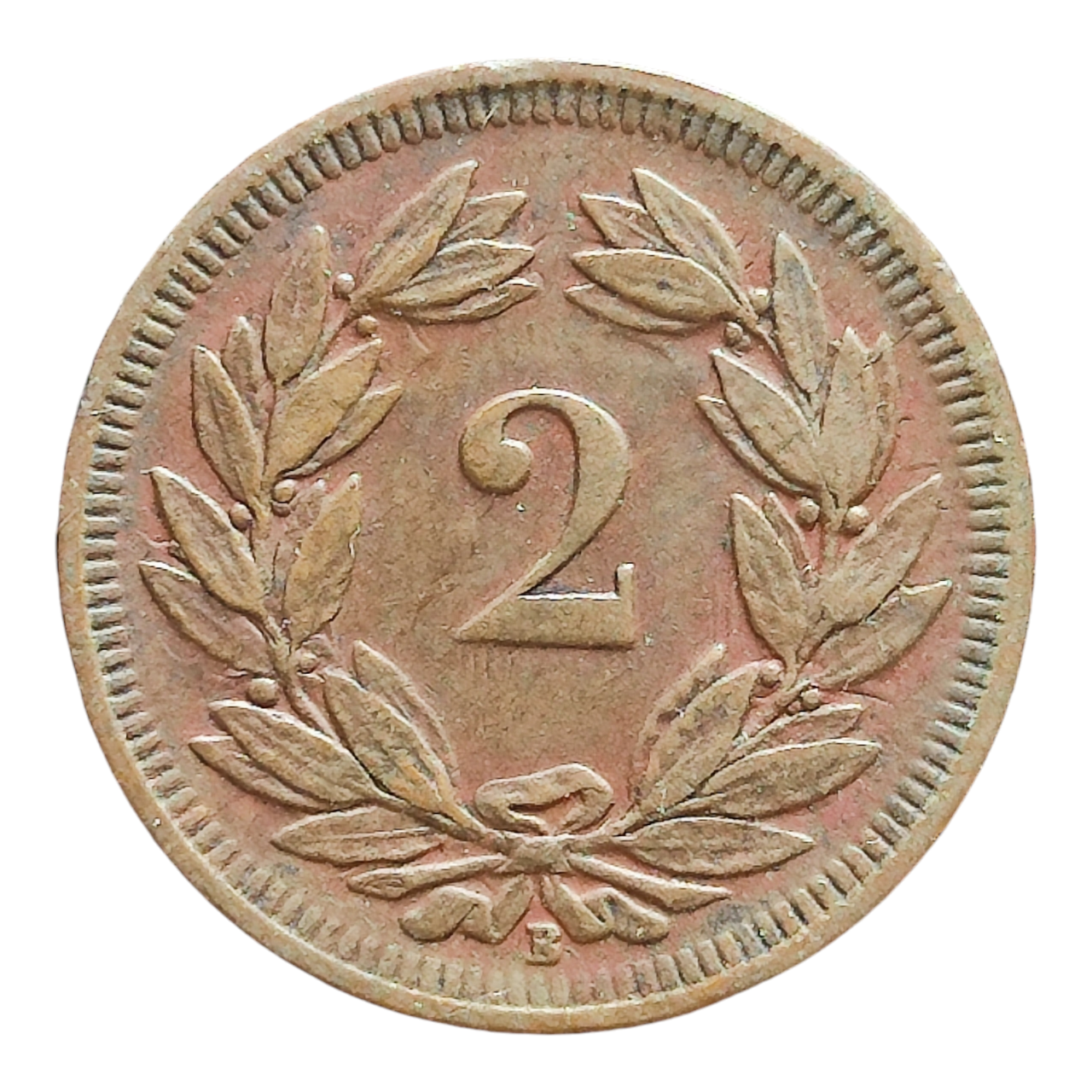 Швейцарія 2 раппена, 1906, фото 1