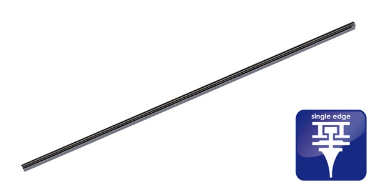 Гумка двірника 700 мм Alca 127 000 профіль Бош, 1 шт, фото 1