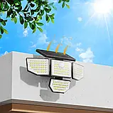 Сонячний вуличний світильник (2 шт., фото 4