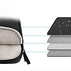 Сумка для ноутбука HAWEEL HWL2168 14-15" чорна, фото 7