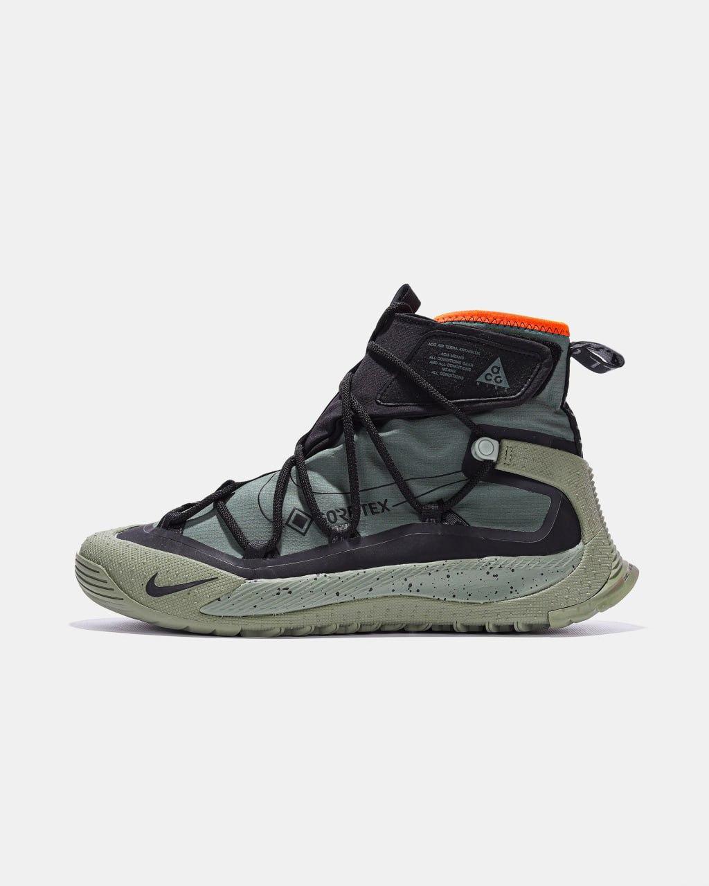 Чоловічі кросівки Nike ACG Terra Antarktik GORE-TEX Khaki (хакі) високі повсякденні кроси 1350TP Найк vkross