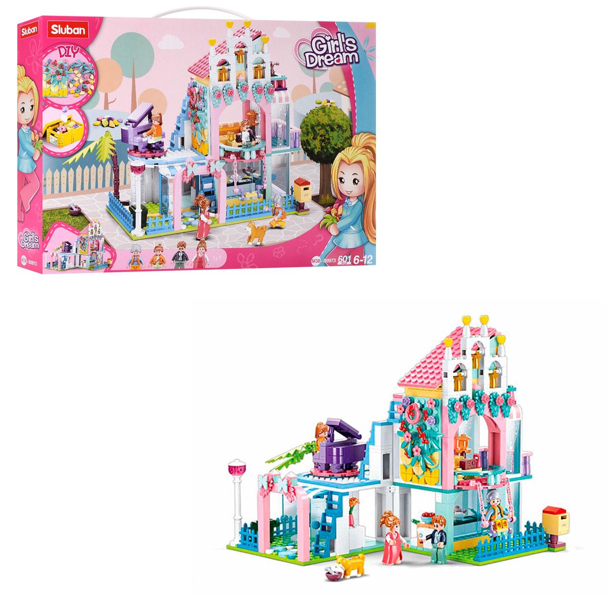 Конструктор SLUBAN Girls Dream Квартира арт. M38-B0973