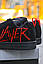Чоловічі кросівки DC Shoes Court Graffik x Slayer (чорні з червоним) стильні кросівки 1169 DC vkross, фото 10
