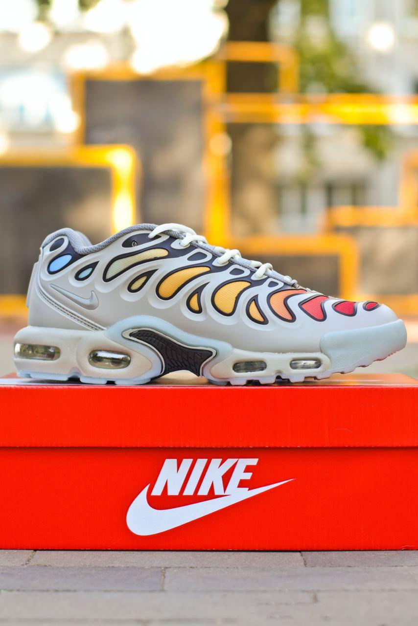 Чоловічі кросівки Nike Air Max Plus Drift Multicolor (білі) стильні кросівки 1178 Найк vkross
