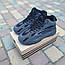 Чоловічі спортивні кросівки Yeezy Boost 700 (сірі з чорним) зимові стильні кроси 3997 Адідас vkross, фото 11