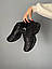 Чоловічі спортивні кросівки Nike Air Max TN Plus Black (чорні) модні повсякденні кроси 091 Найк vkross, фото 3