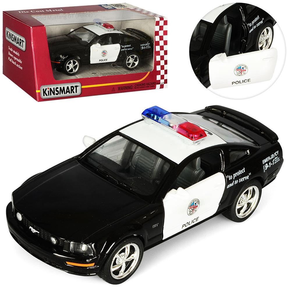 Машинка KINSMART метал, поліція, 12 см, 1:38 KT5091WP, фото 1