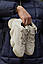 Чоловічі зимові кросівки Adidas Yeezy 500 Beige Winter Termo (бежеві) утеплені стильні кросівки art1561 vkross, фото 6