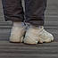 Чоловічі зимові кросівки Adidas Yeezy 500 Beige Winter Termo (бежеві) утеплені стильні кросівки art1561 vkross, фото 9