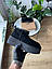 Жіночі низькі уги UGG Ultra Mini Platform Black (чорні) модні зимові черевики 1432 Уги vkross, фото 7