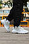 Чоловічі кросівки Reebok Zig Kinetica 2.5 Edge White (білі) повсякденні кросівки 1152 Рибок vkross, фото 3