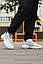 Чоловічі кросівки Reebok Zig Kinetica 2.5 Edge White (білі) повсякденні кросівки 1152 Рибок vkross, фото 6
