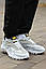 Чоловічі кросівки Reebok Zig Kinetica 2.5 Edge White (білі) повсякденні кросівки 1152 Рибок vkross, фото 9