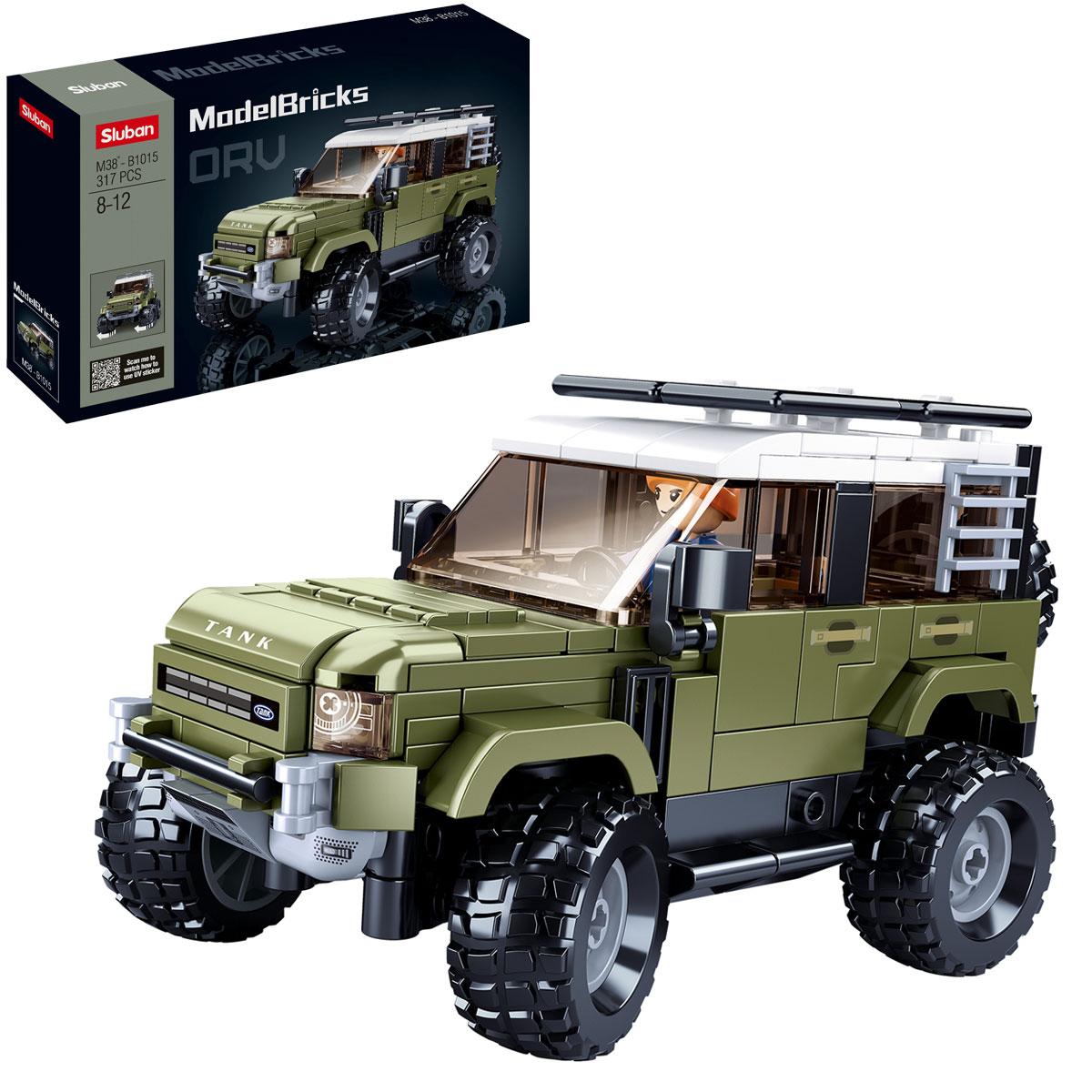 Конструктор SLUBAN Model Bricks Позашляховик арт. M38-B1015