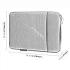 Сумка для ноутбука HAWEEL HWL7020 14-15" сіра, фото 7