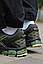 Чоловічі повсякденні кросівки Asics Gel-Kahana 8 Black/Green (чорні із зеленим) спортивні кроси 1164 Асікс vkross, фото 6