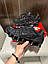 Чоловічі кросівки Nike Shox TL Black Red (чорні з червоним) модні демісезонні кроси nk60 Найк vkross, фото 8