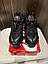 Чоловічі кросівки Nike Shox TL Black Red (чорні з червоним) модні демісезонні кроси nk60 Найк vkross, фото 9