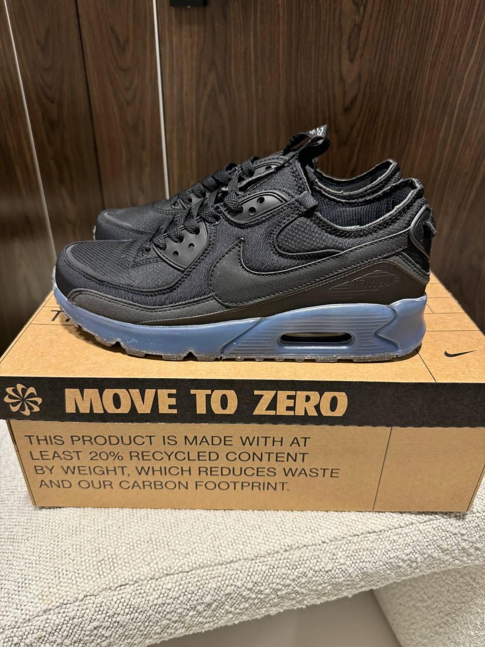 Чоловічі кросівки Nike Air Max 90 Terracape Black (чорні) стильні кросівки ntc3 Найк vkross