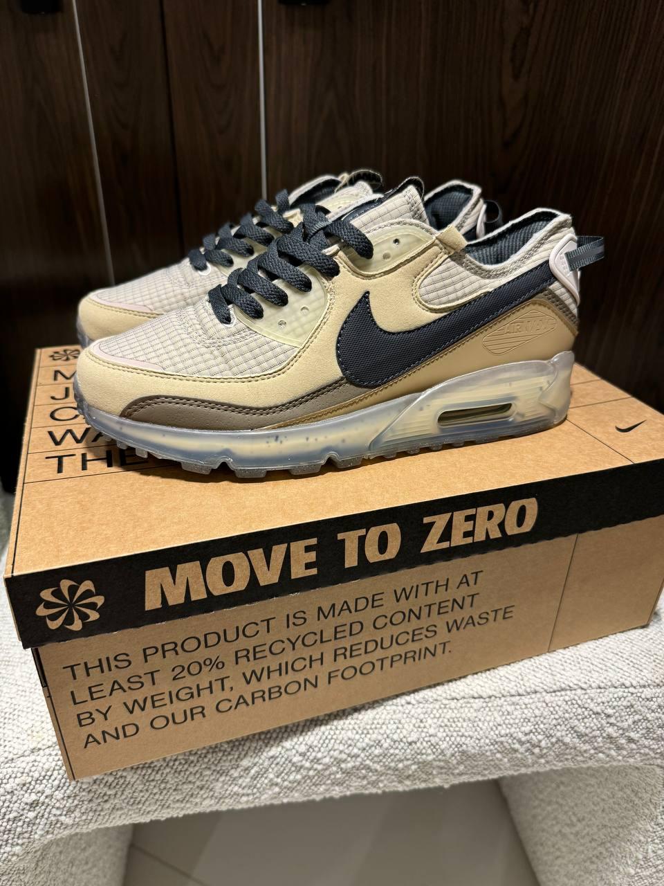 Чоловічі кросівки Nike Air Max 90 Terracape Rattan (бежеві) стильні кросівки ntc2 Найк vkross