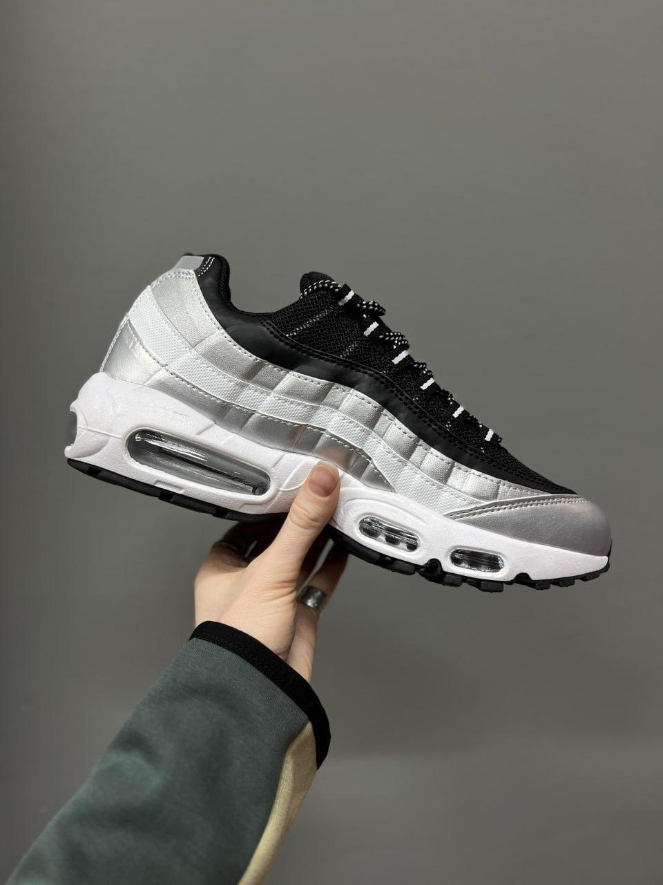 Чоловічі кросівки Nike Air Max 95 OG (сірі) низькі стильні кросівки NK721-N Найк vkross
