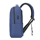 Рюкзак для ноутбука Aoking SN2115 темно-синій, фото 3